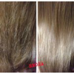 полировка волос фото до и после